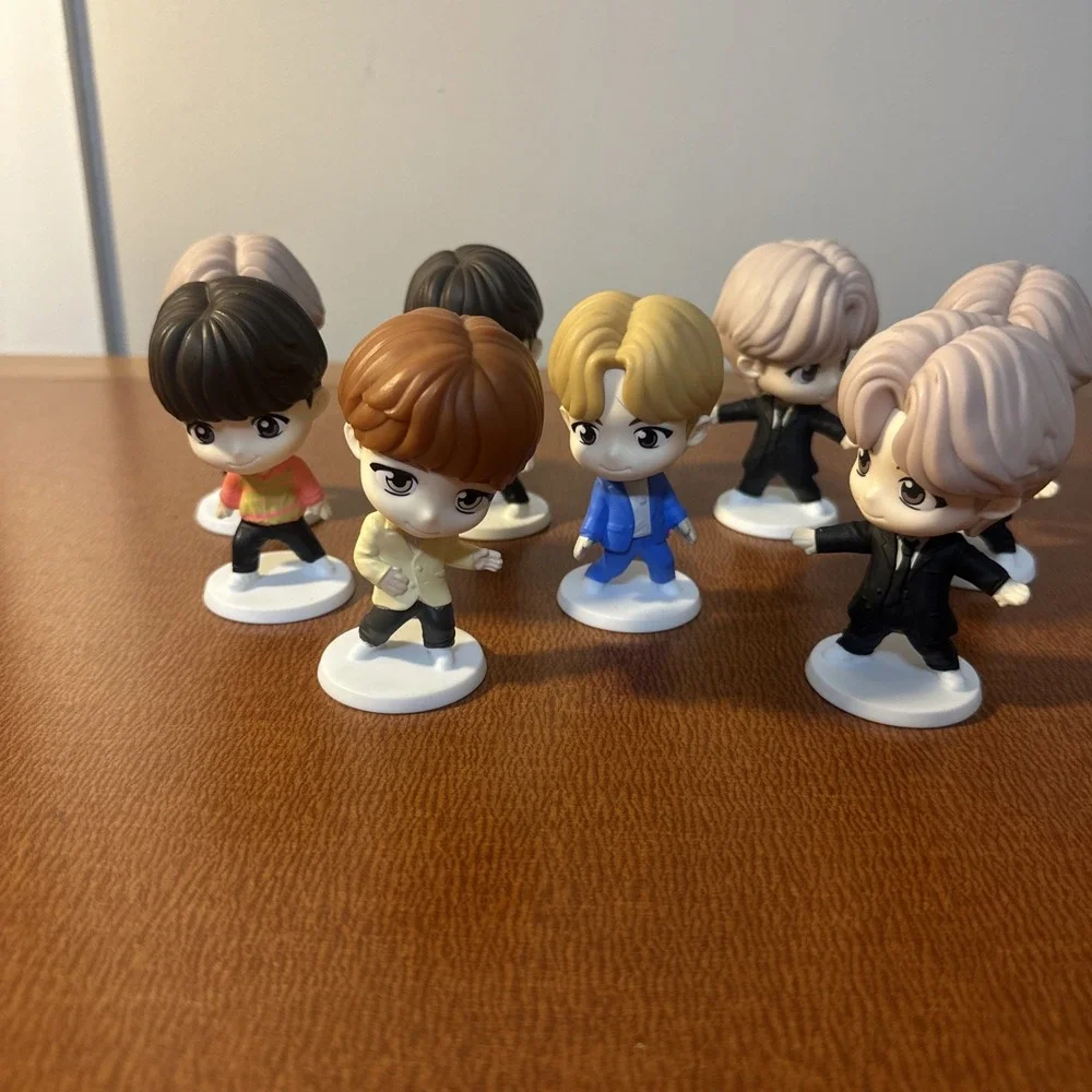 McDonald's Tinytan x BTS 2025 Happy Meal Toys Lot Of 8 Duplicates